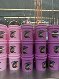 Mini Bucket With Lid - Purple