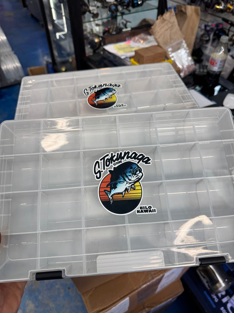 hawaii tackle box Ultralight tacklebox w/ hat hook included! Tiny Crappie and trout anglers rave about Planos versatile Double Magnum Top Shelf Tackle Box