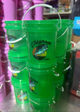Mini Bucket With Lid - Translucent Green